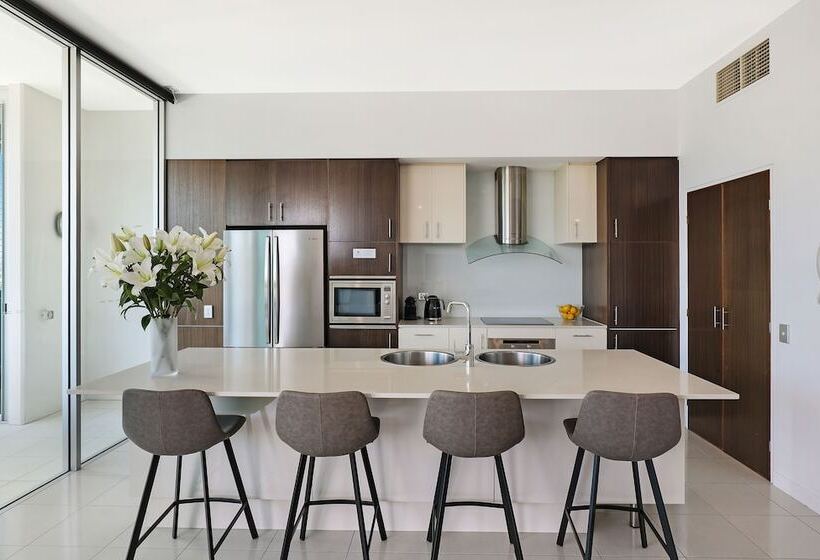 デラックススイートの３ベッドルーム, Element On Coolum Beach