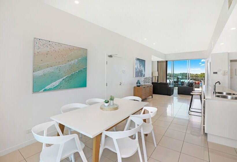 ２ベッドルームアパートメント, Element On Coolum Beach