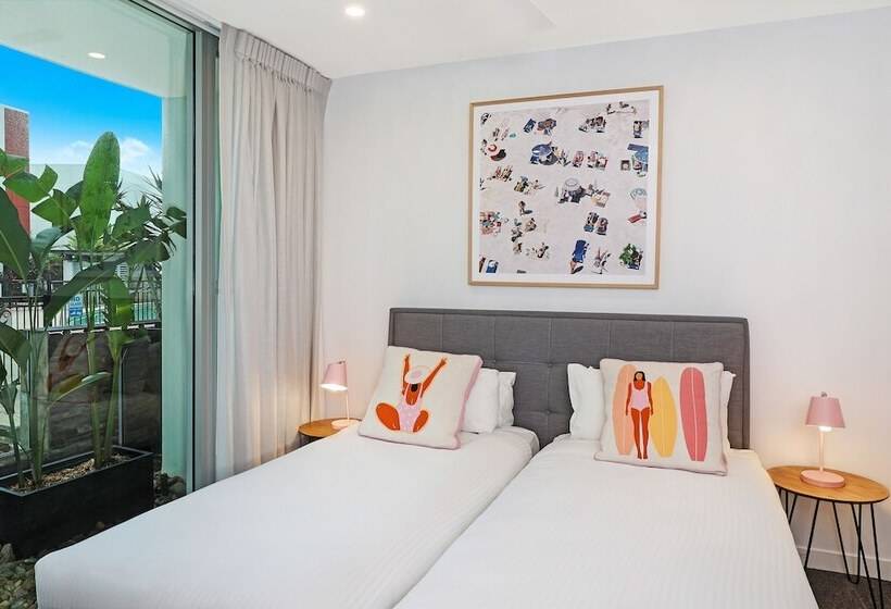 ２ベッドルームアパートメント, Element On Coolum Beach