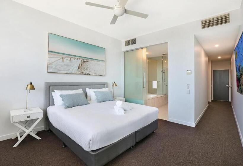デラックススイートの３ベッドルーム, Element On Coolum Beach