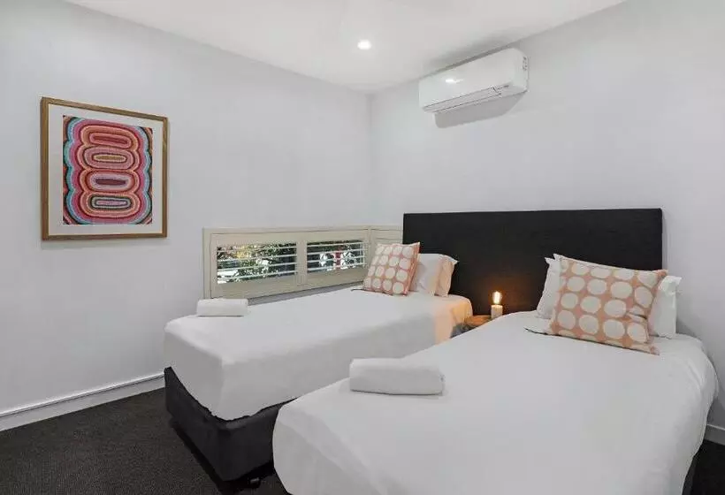 庭の見える1ベッドルームアパートメント, Element On Coolum Beach