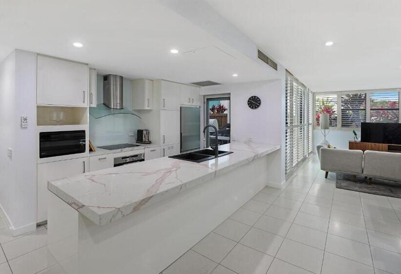 庭の見える１ベッドルームアパートメント, Element On Coolum Beach