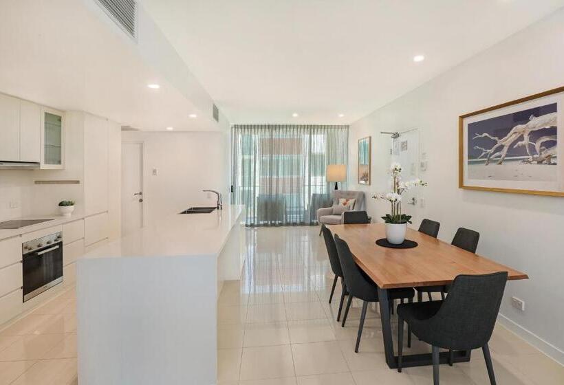 ２ベッドルームアパートメント, Element On Coolum Beach