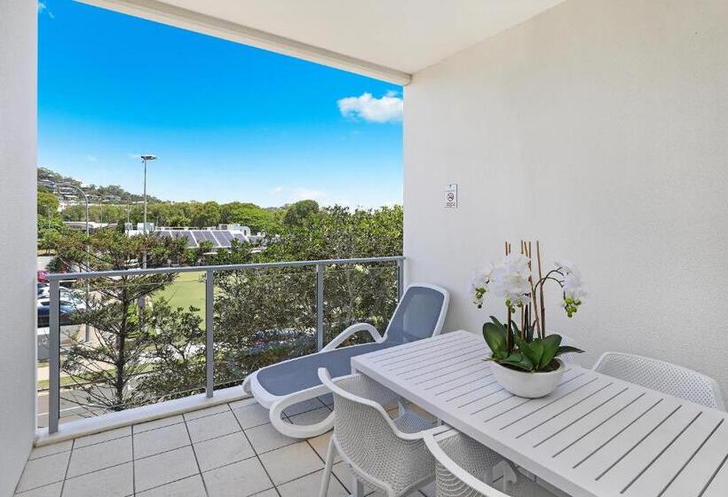 プールビューの２ベッドルームアパート, Element On Coolum Beach