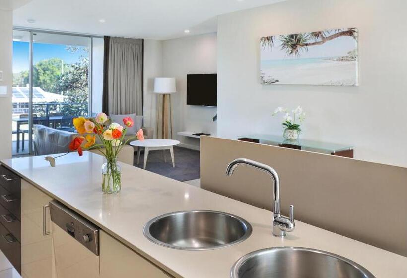 ２ベッドルームアパートメント, Element On Coolum Beach