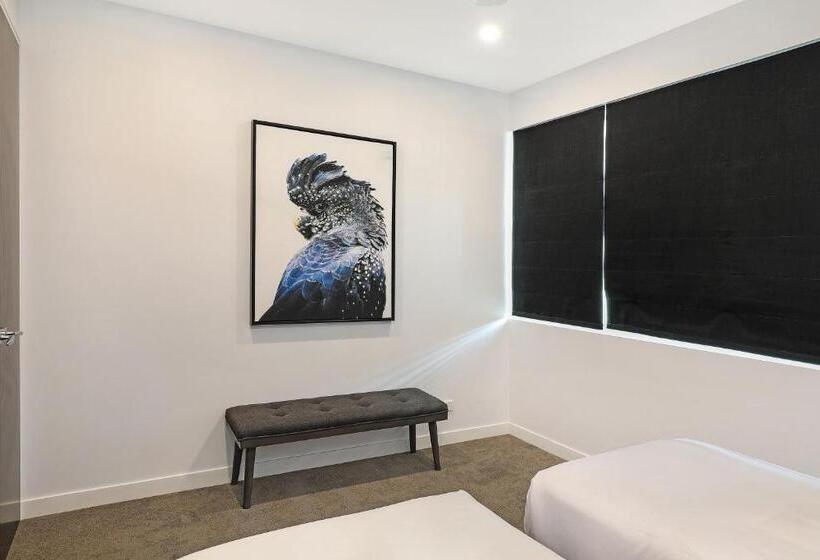 ２ベッドルームアパートメント, Element On Coolum Beach