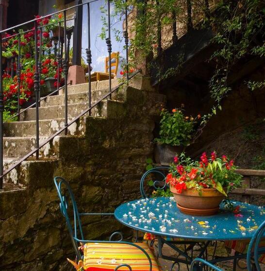 带阳台的豪华间, Posada La Trebede