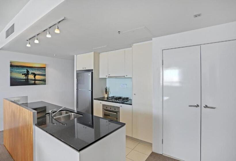 2침실 디럭스 아파트 바다 전망, Tweed Ultima Apartments