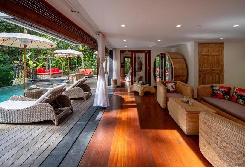 Вилла с 1 спальней и бассейном, Keliki Luxury Lodge
