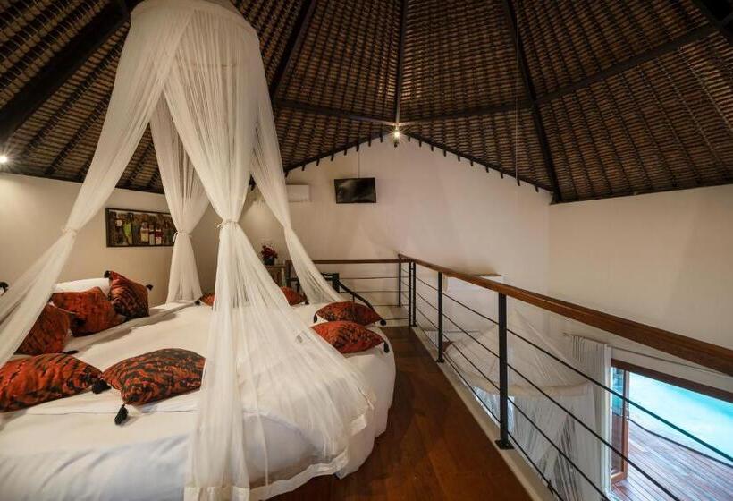 Вилла с 1 спальней и бассейном, Keliki Luxury Lodge