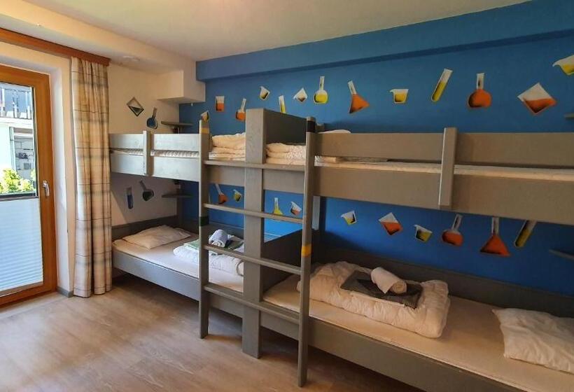 Номер Стандарт Четырехместный Совместный Санузел, Alpking Hostel