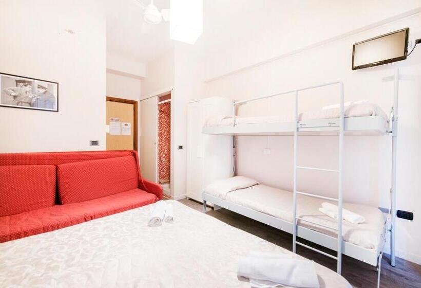חדר סטנדרט לארבעה, Ostello Le Sirene