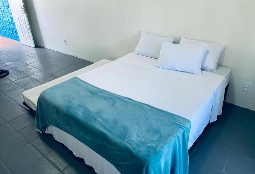 带阳台的豪华间, Pousada Portal Da Praia