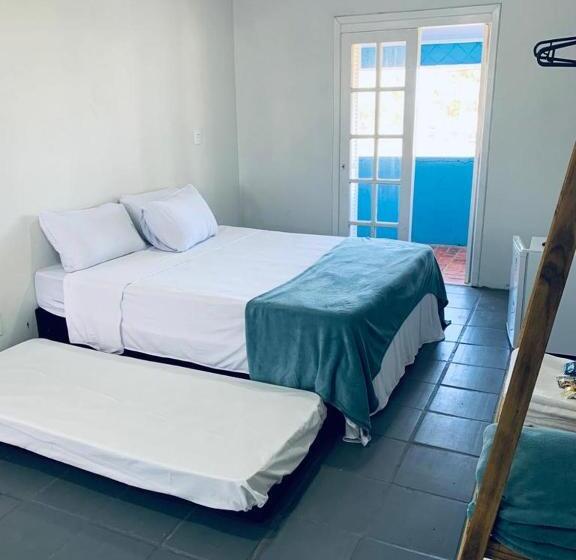 带阳台的豪华间, Pousada Portal Da Praia