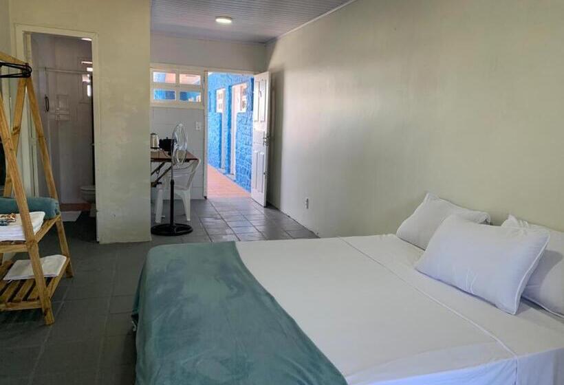 带阳台的豪华间, Pousada Portal Da Praia