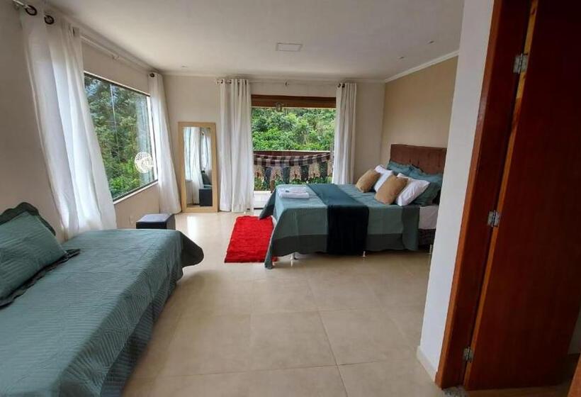 标准房带园景, Recanto Dos Ipês Pousada