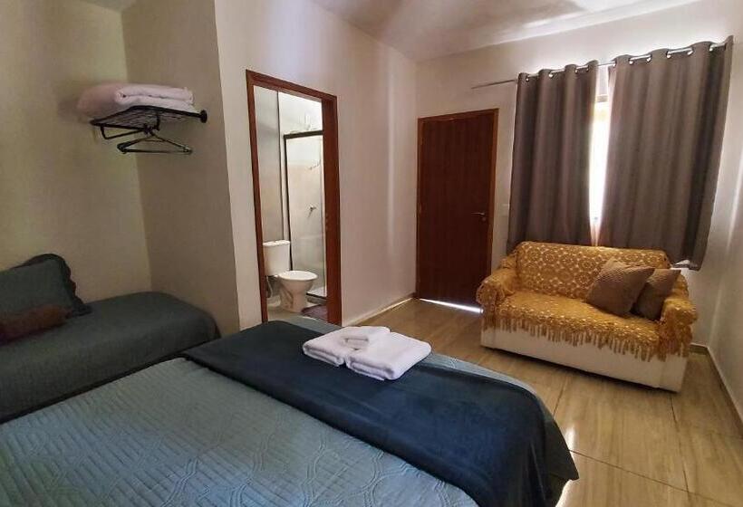 标准间, Recanto Dos Ipês Pousada