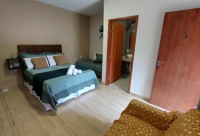 标准间, Recanto Dos Ipês Pousada