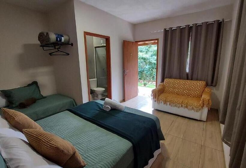 标准间, Recanto Dos Ipês Pousada