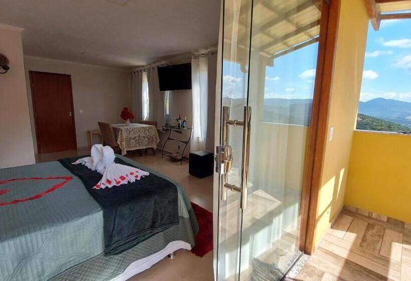 标准房带园景, Recanto Dos Ipês Pousada