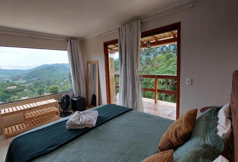 标准房带园景, Recanto Dos Ipês Pousada