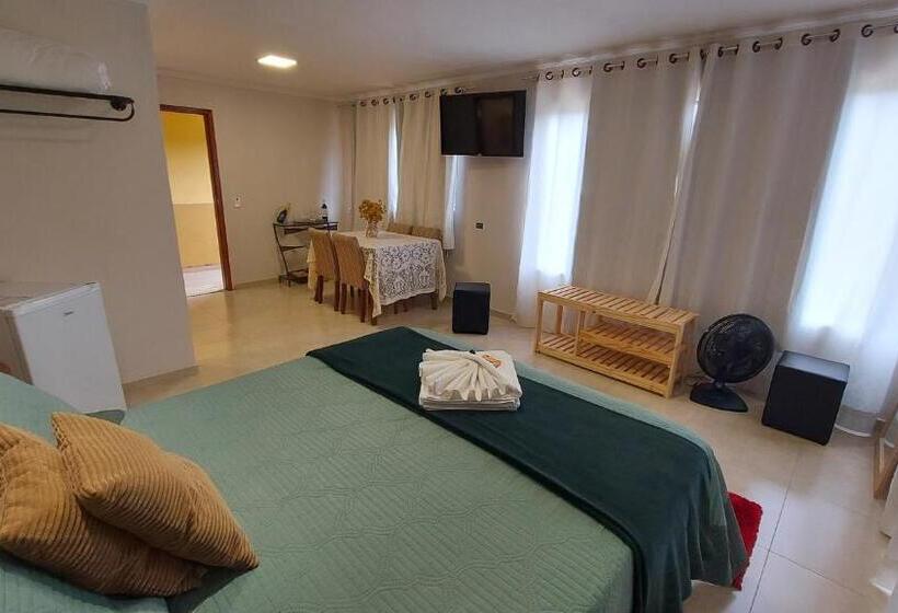 标准房带园景, Recanto Dos Ipês Pousada