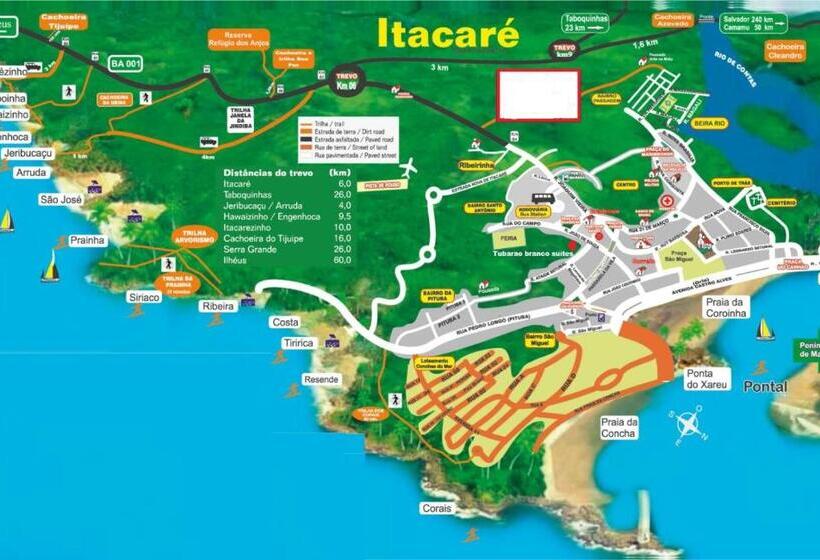 اتاق استاندارد سه نفره, Shark Tubarao Suites Central Area