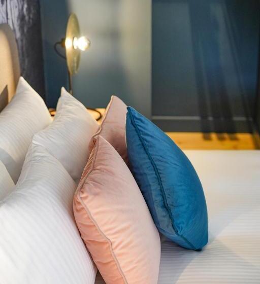 غرفة ديلوكس سرير كينج, Les Terrasses Des Falizes B&b