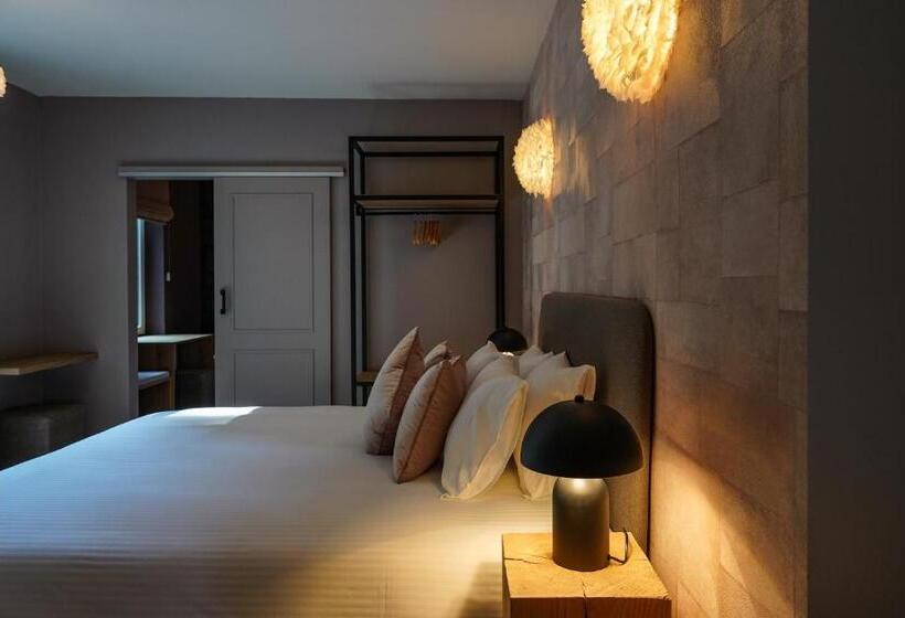 غرفة ديلوكس عائلية, Les Terrasses Des Falizes B&b