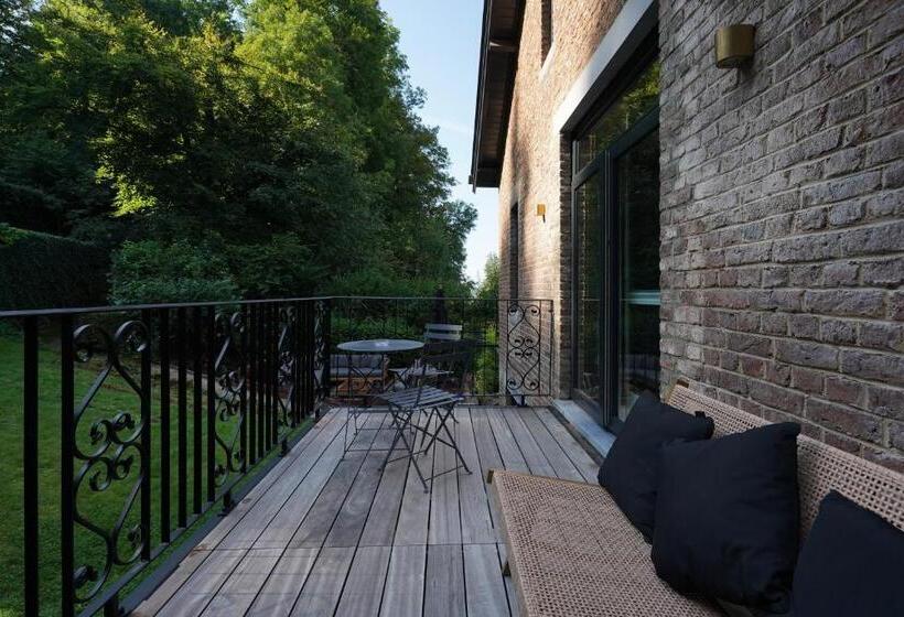 غرفة ديلوكس عائلية, Les Terrasses Des Falizes B&b