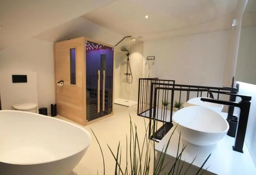 デラックスルーム, B&b Ferienhof Ab Wellness Suite