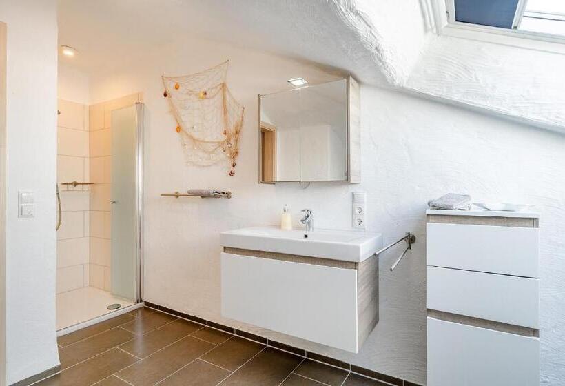 带1个卧室的带阳台的公寓, Villa Moorstern