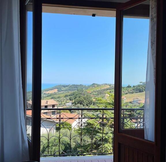 غرفة ديلوكس مطلّة علي البحر مزوَّدة بشُرفة, Salge B&b Residenza Di Charme