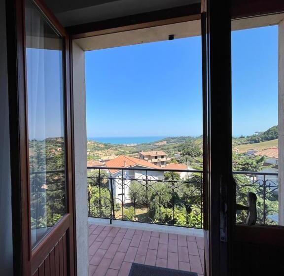 غرفة ديلوكس مطلّة علي البحر مزوَّدة بشُرفة, Salge B&b Residenza Di Charme