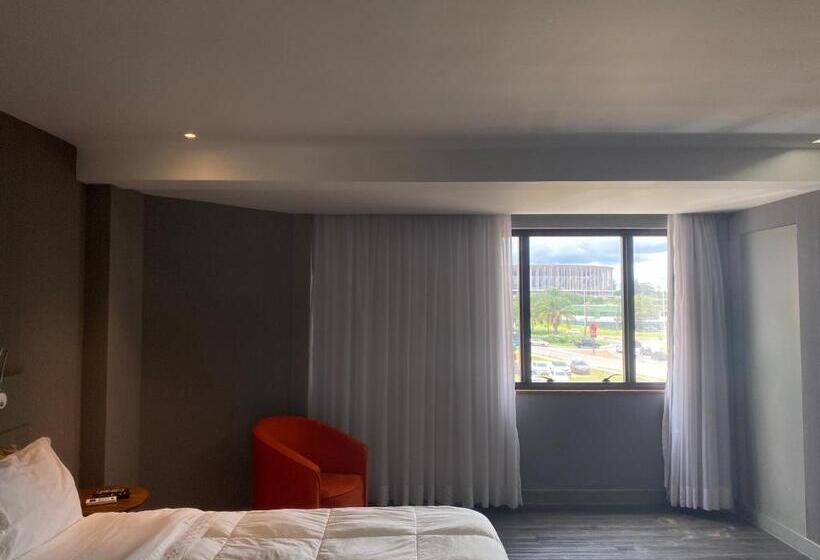 חדר דחוקס עם מיטת קינג, Grand Mercure Brasília   Ap Particular 112