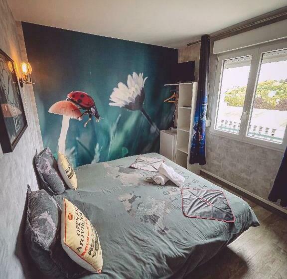 اتاق استاندارد با سرویس بهداشتی مشترک, Retour Vers Le Futur By Carl Emilie 4 Pers