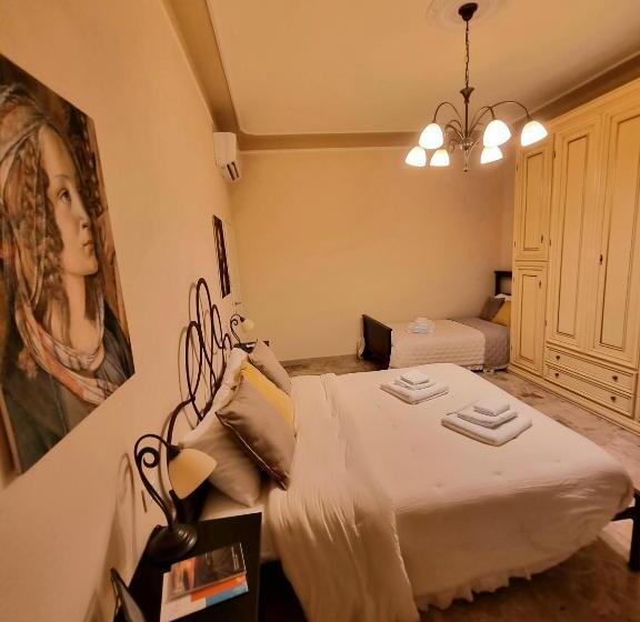 Стандартный внешний трехместный номер с ванной комнатой, B&b Le Rose Di Paola