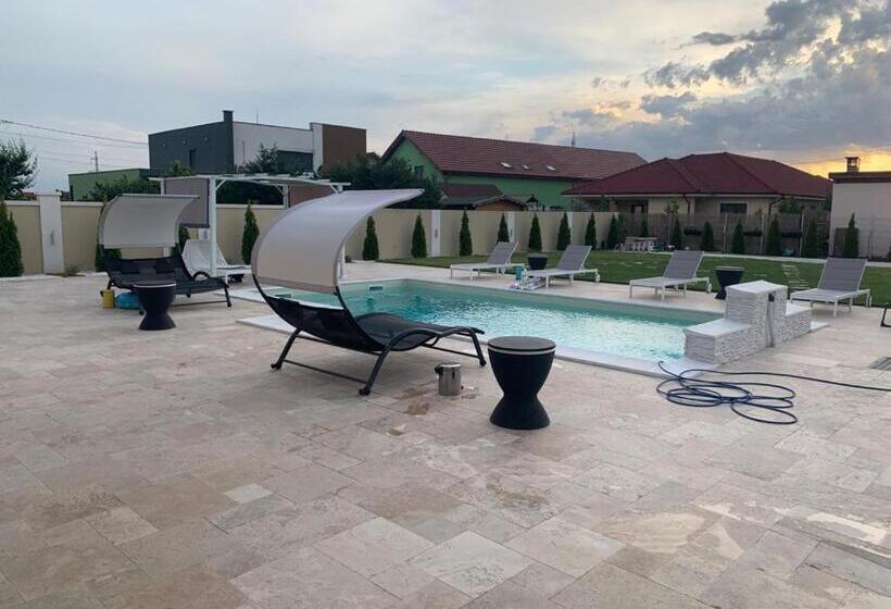디럭스 룸 킹사이즈 침대, Pensiunea Carpe Diem Spa
