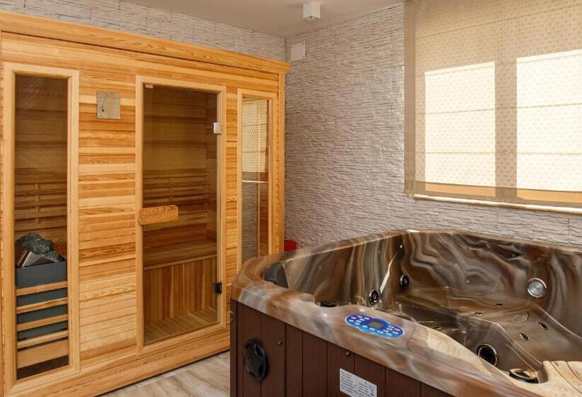 带大床的高级房间, Pensiunea Carpe Diem Spa