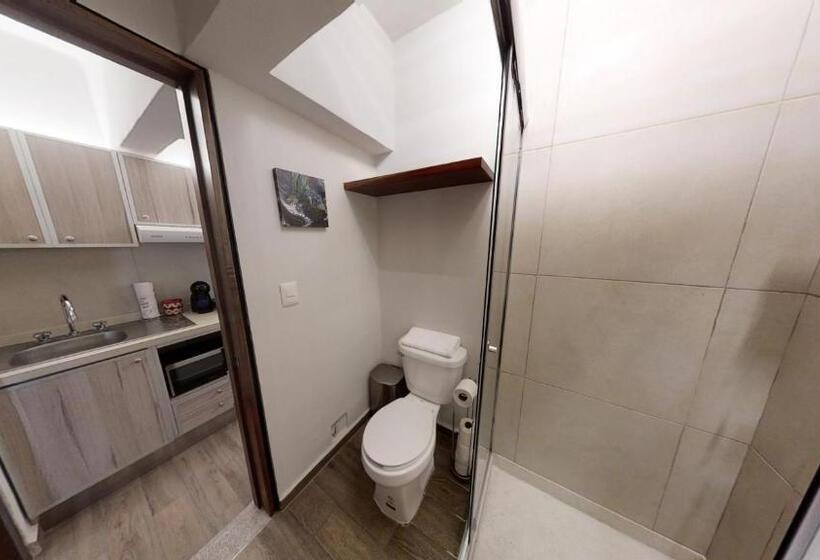 キングサイドベッドのスタンダードワンルーム, Tokio Suites