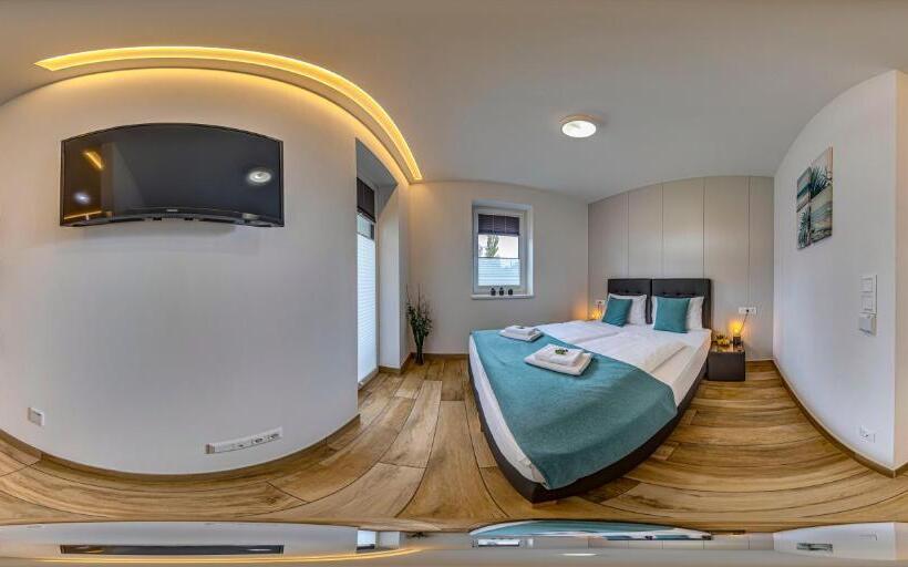 شقة غرفة واحدة مطلة على حمام السباحة, Villa7