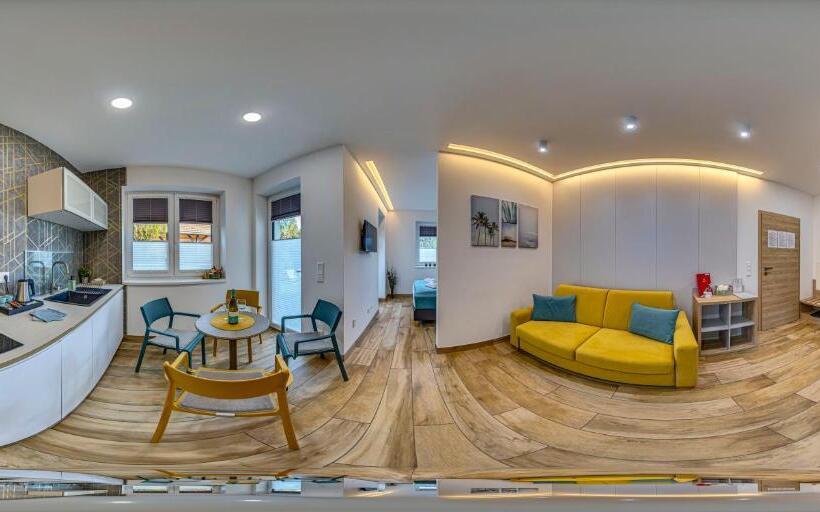 شقة غرفة واحدة مطلة على حمام السباحة, Villa7