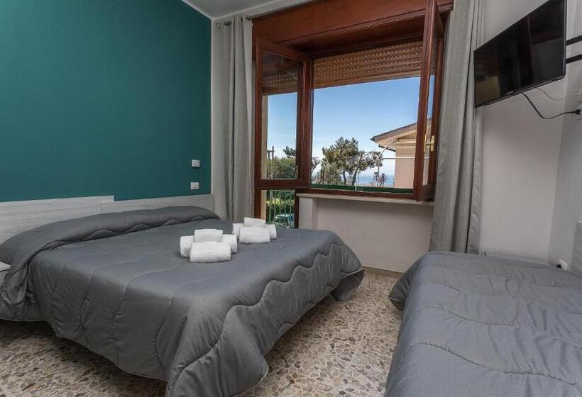 Triple Room Sea View, Ad Un Passo Dal Mare