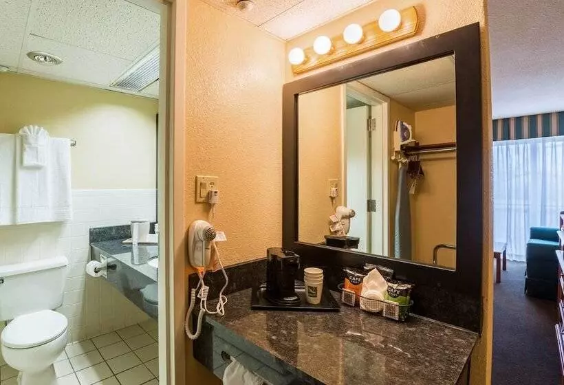 ２ダブルベッドのスタンダードルーム, Quality Inn And Conference Center I80 Grand Island
