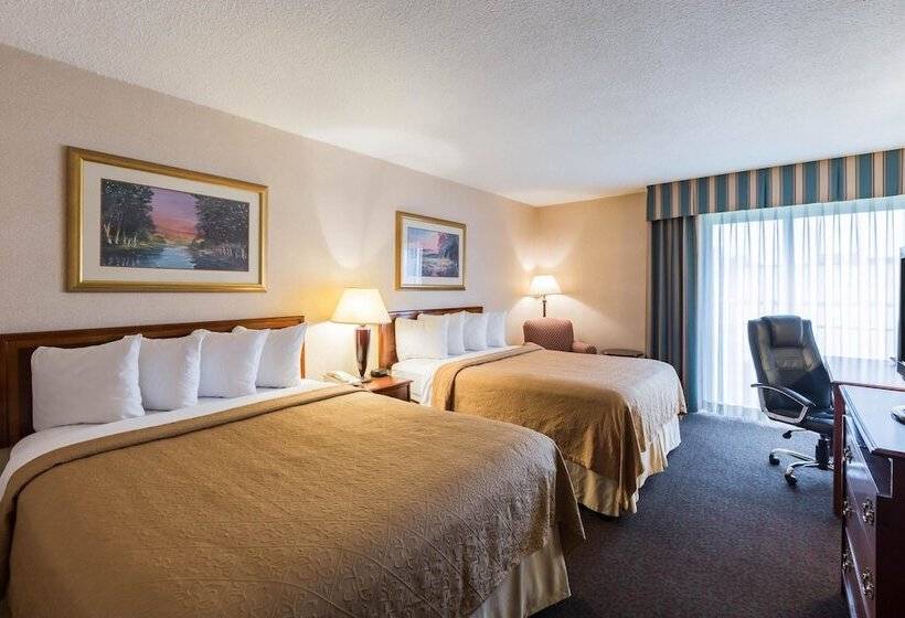 Номер Стандарт 2 Двуспальные Кровати, Quality Inn And Conference Center I80 Grand Island