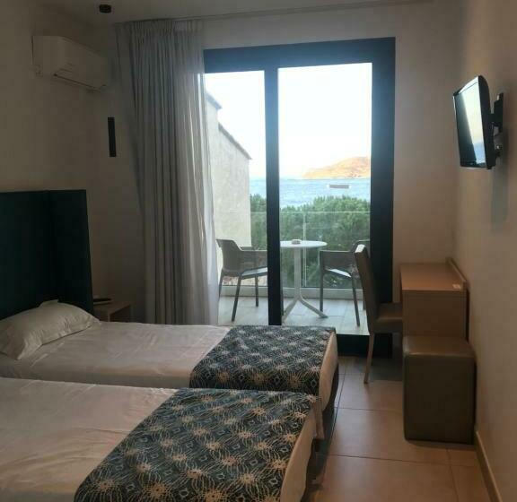 스탠다드 룸 바다 전망, Restaurant Le Filosorma