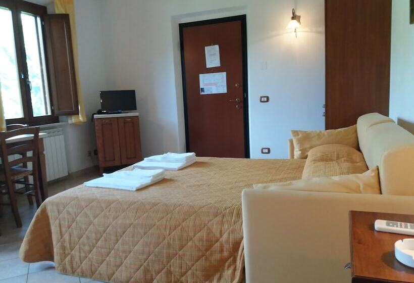 침실 1개 가든 전망 아파트, Oasi Del Grillo