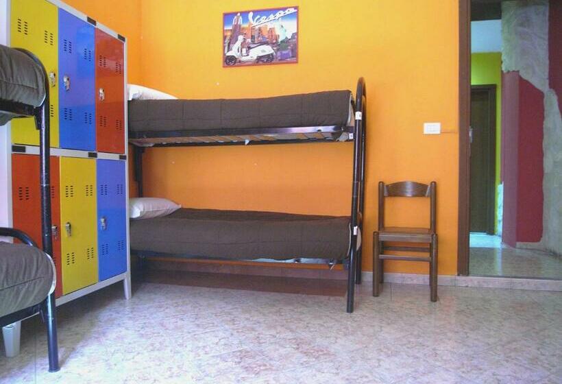 带共用浴室的标准房间, Ostello California  Hostel