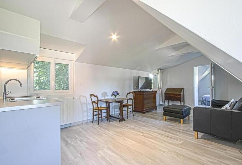 Полулюкс Вид на Бассейн, Clos Celeste Campagne D Etretat Avec Piscine Et Spa