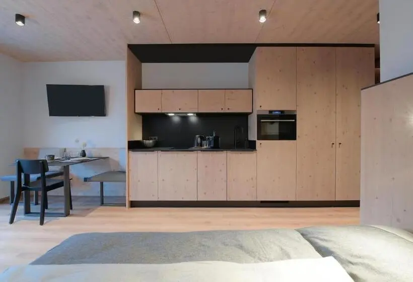 テラス付き1ベッドルームアパートメント, Simple Life Apartments